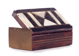 vintage enamel snuff box
