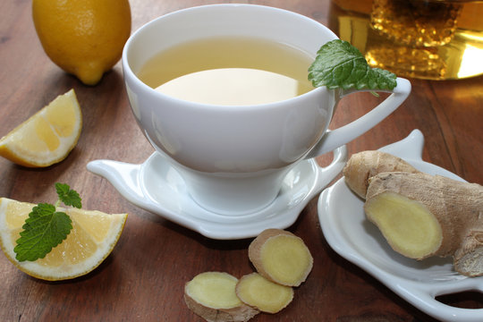Ingwer-Zitronen-Tee