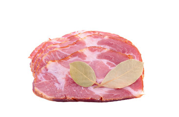 Meat isolated on white