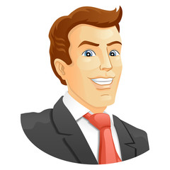 Smiling businessman