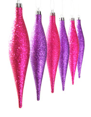 Pink Christmas Baubles