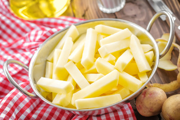 Raw potato