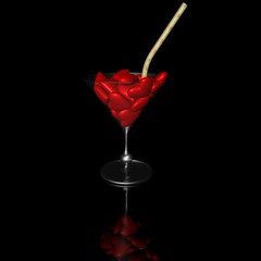 Cocktail of hearts