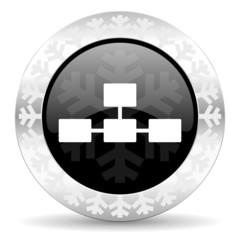 database christmas icon
