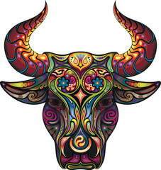 Ornamental Bull