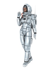 Naklejka premium 宇宙飛行士