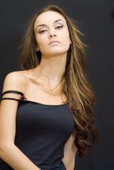 Fototapeta premium Beautiful Brunette Girl