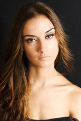 Fototapeta premium Beautiful Brunette Girl