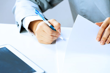 Signing documents
