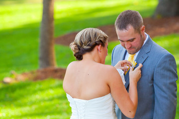 Bride Groom First Look