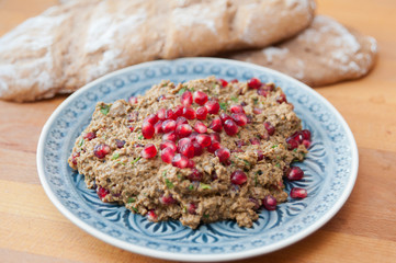 Auberginen Dip, Hummus