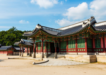Fototapeta na wymiar Korean traditional architecture