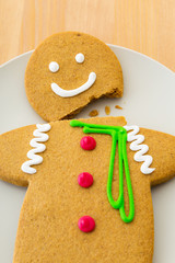 Broken Gingerbread man