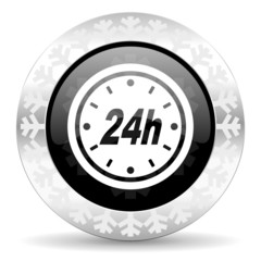 24h christmas icon