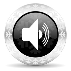 volume christmas icon