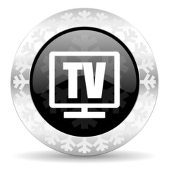 tv christmas icon