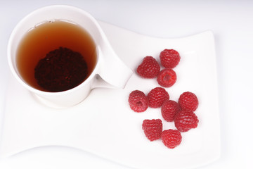 Still life with cup of tea