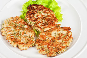 cauliflower cutlets with apples