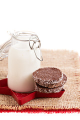 Chocolate cookies for Christmas