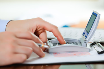 Fototapeta premium Business accounting