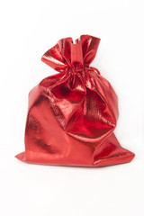 red gift bag