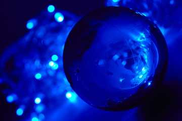 Fototapeta na wymiar glass globe