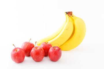 バナナとリンゴ