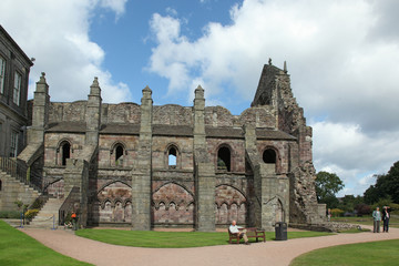 Ruins of Holyrood Abbey, Edinburgh