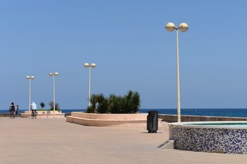 Obraz premium City embankment in Torrevieja