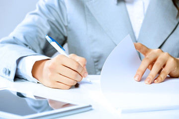 Signing documents