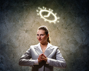 Saint businesswoman
