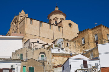 Fototapeta premium Panoramic view of Pisticci. Basilicata. Italy.