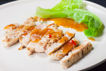 asian spicy steak