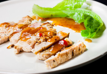asian spicy steak