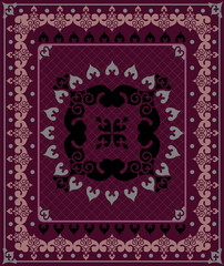 vector carpet pattern