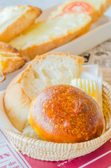 Bread in the basket