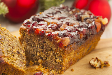 Festive Homemade Holiday Fruitcake