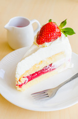 Cake strawberry