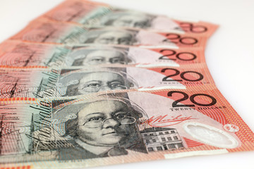 australische Dollar - 20-Dollar-Scheine
