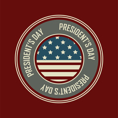 president's day label