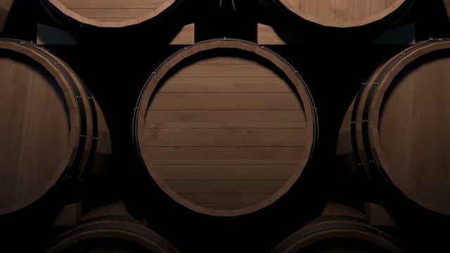 Wine barrels zoom