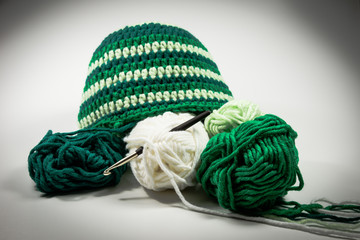 M&uuml;tze h&auml;keln, Wolle, H&auml;kelnadel