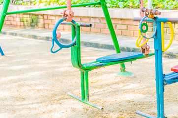 Playground swing