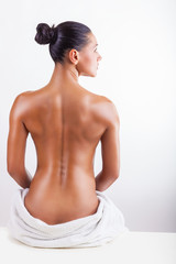 Woman's back