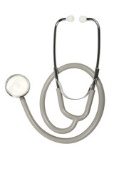 Stethoscope on white