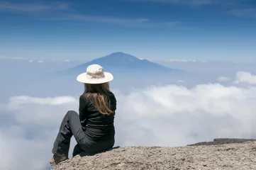 Cercles muraux Kilimandjaro Rêver sur le Kilimandjaro