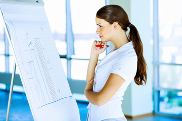 Confident businesswoman