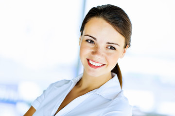 Confident businesswoman