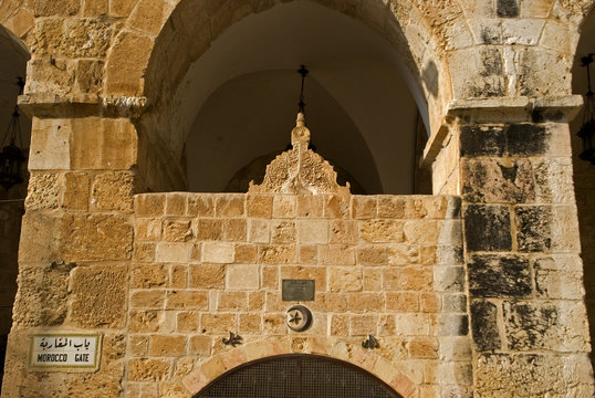 Morocco Gate, Jerusalem, Israel
