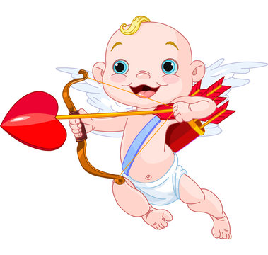 recommend clip art: Valentines Day Cupid